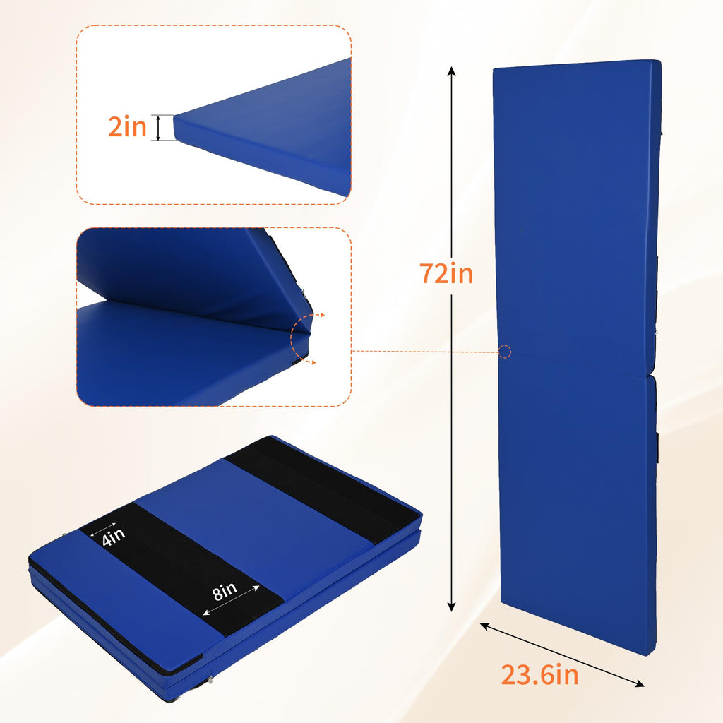 72'' Gym Wall Padding, Shock Absorbing Mat 1 Pack 23.6in Wide