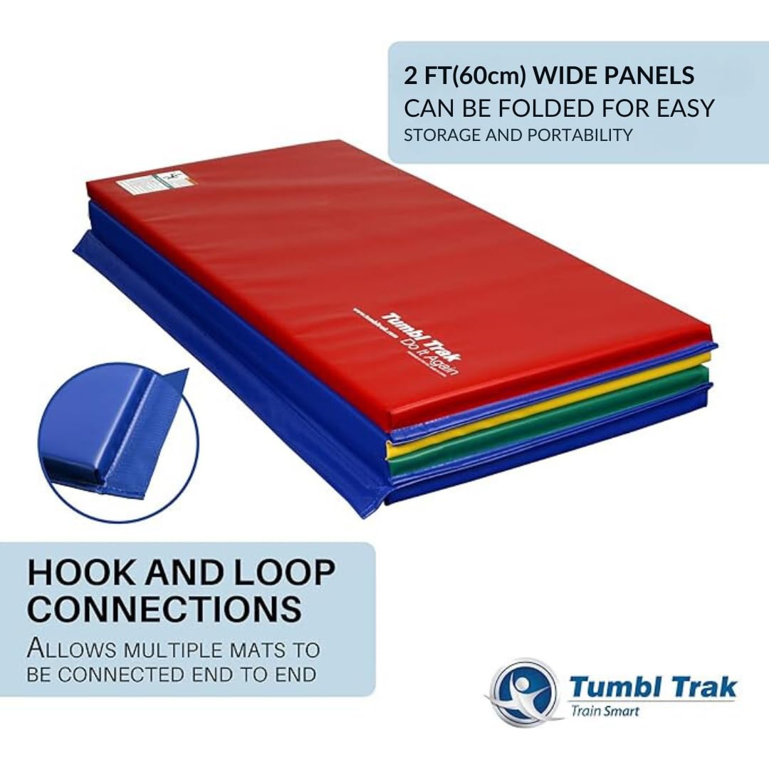 Tumbl Trak Gymnastics Folding Tumbling Panel Mat