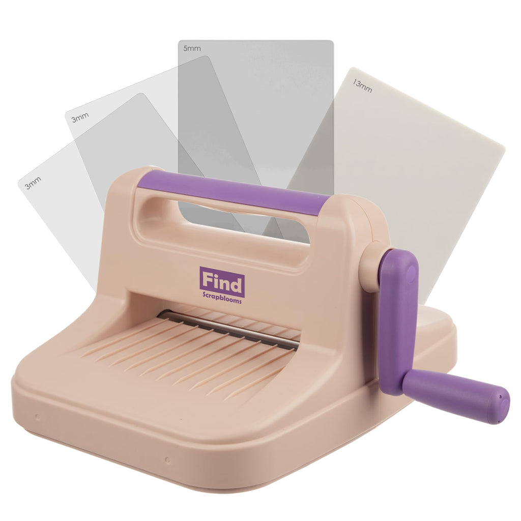 Die Cutting Machine for Card Making, Foldable Embossing Machine for Scrapbookingï¼DIY Paper Craft (Gift Box), 9" Opening