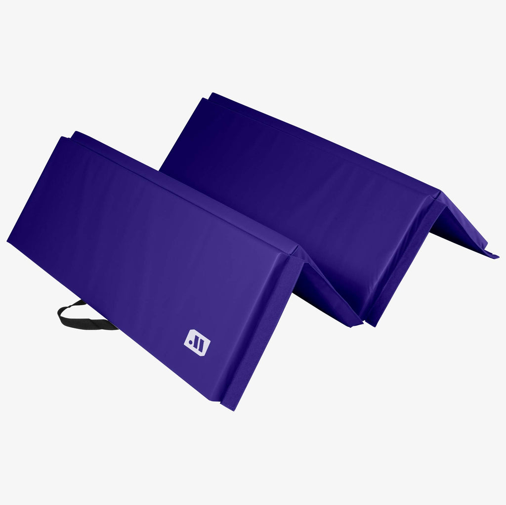 We Sell Mats - 4 ft x 6 ft x 2 - Personal Fitness & Exercise Mat for Home Workout - Lightweight and Folds for Carrying â All Purpose Gym Mat â Thick Mat for Yoga, Pilates, Stretches, Floor Exercises