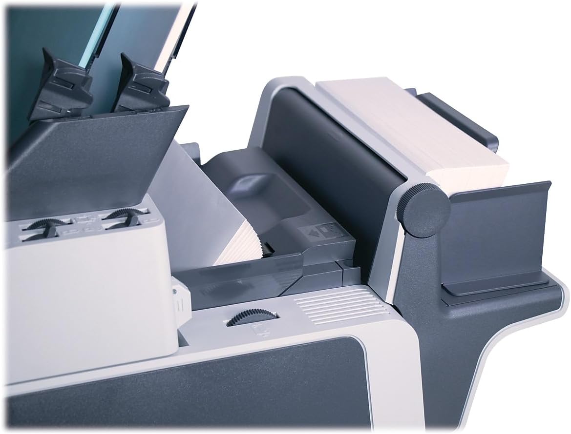 Formax FD6104 Model FD 6104 Paper Folder/Inserter, Up to 1350 Filled Envelopes Per Hour, 5" Color Touchscreen, Folding Capacity Up to 5 Sheets, Resettable Counter, Replacement for FD 6102 FD6102