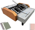 A3 Booklet Maker, Binding and Folding Machine, MAX 11.7"Ã16.5" Book Binding and Folding, Folder Stapler Stapling Machine with Two Staplers for Copy/Embossed/Copperplate Paper