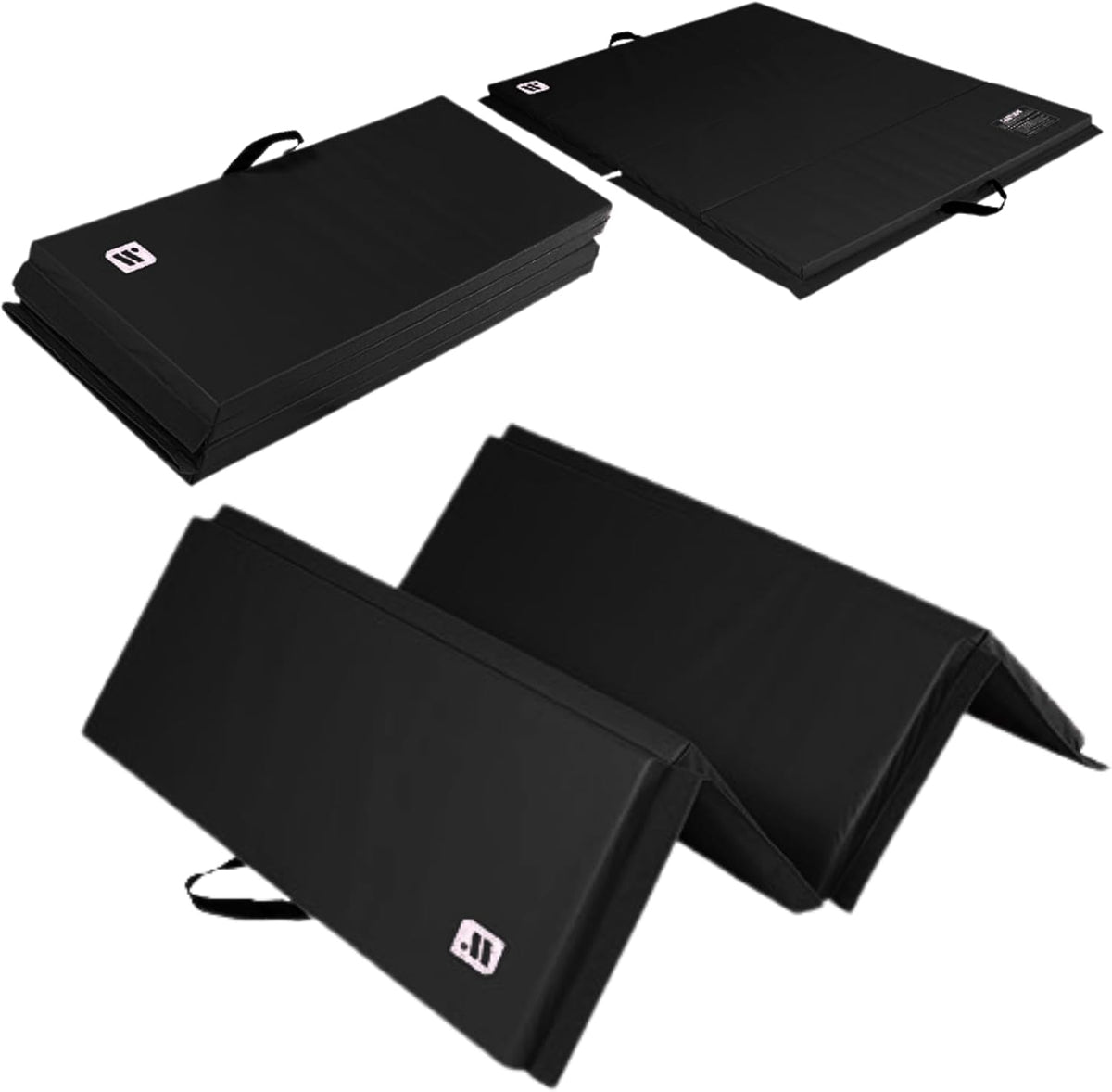 We Sell Mats - 4 ft x 6 ft x 2 - Personal Fitness & Exercise Mat for Home Workout - Lightweight and Folds for Carrying â All Purpose Gym Mat â Thick Mat for Yoga, Pilates, Stretches, Floor Exercises