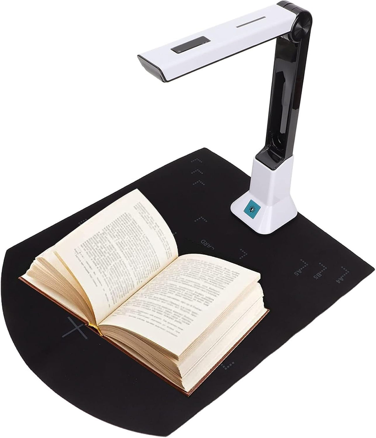 Document Camera 8MP 4K Ultra High Definition USB Document Scanner A4 Auto Focusing for Distance Learning, Video Conferencing, Remote Working, Stop Motion, etc