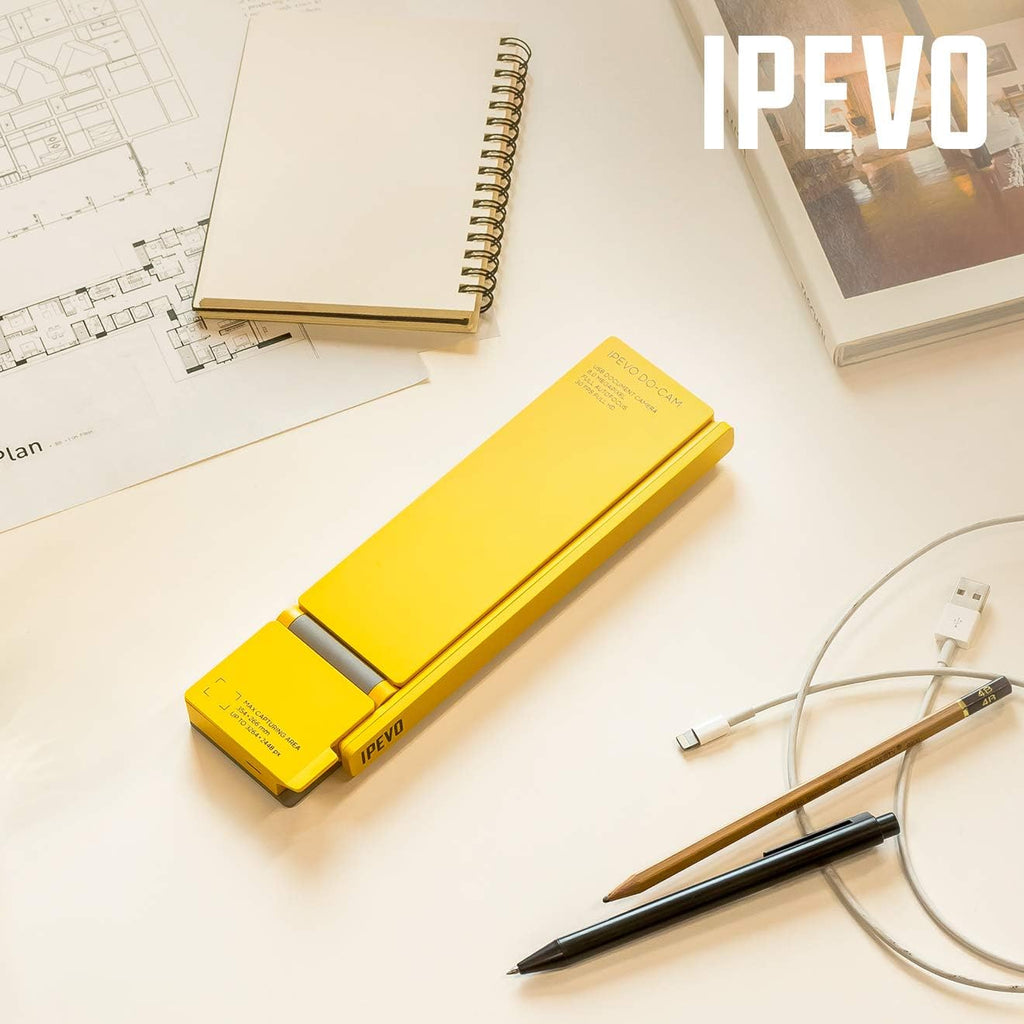 IPEVO DO-CAM Creator's Edition Portable & Compact Ultra HD 8MP USB Camera for Professional Visual Presentations and Communication â Webcam for Conference Calls, Distance Learning, Remote Work.