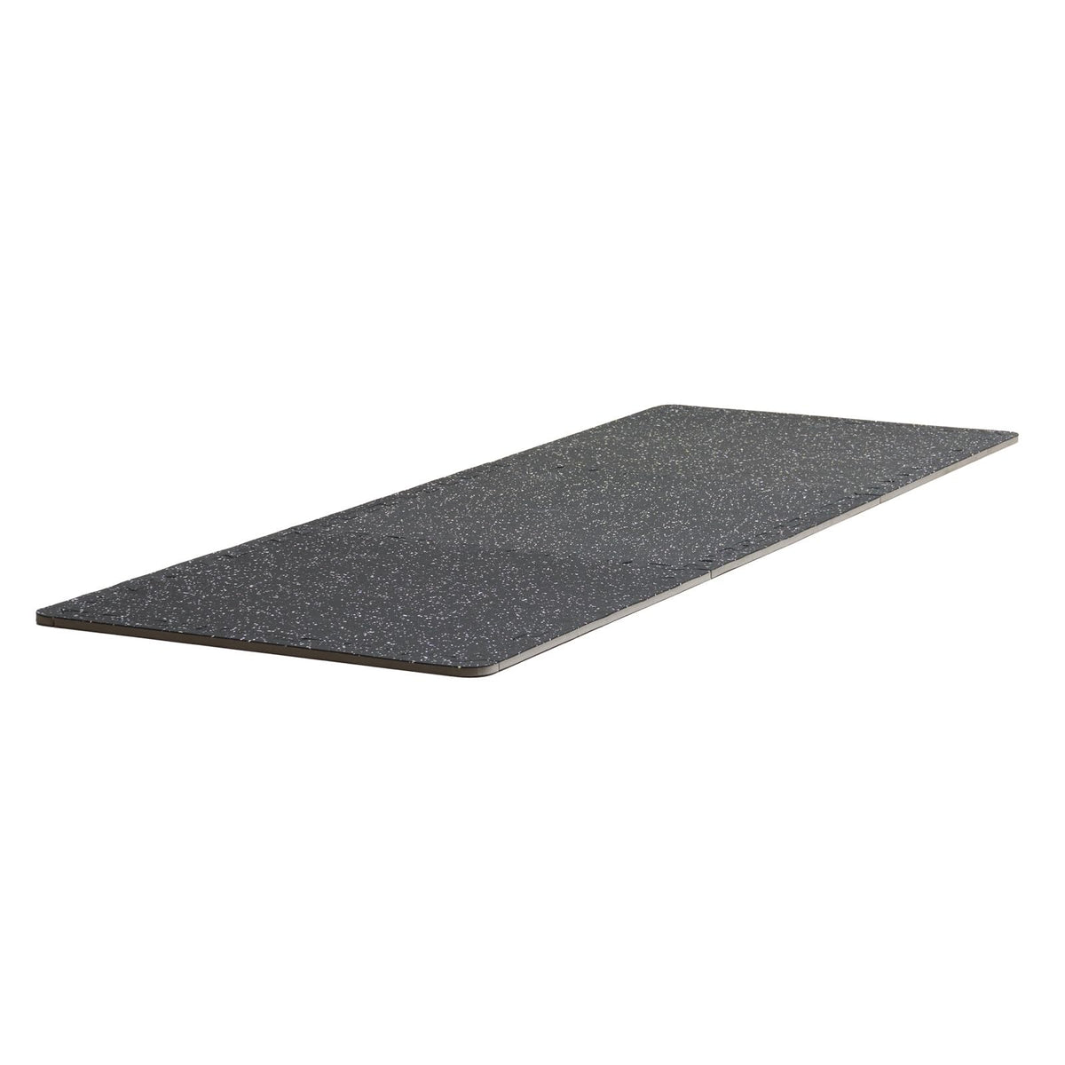 VEVOR 0.56Inch 48sq.ft 12 Tiles Gym Flooring for Home Gym, Rubber Top with High Density EVA Foam, 25 x 25In Gym Floor Exercise Equipment Mats, Interlocking Gym Mats, Puzzle Workout Mats, Black & Gray