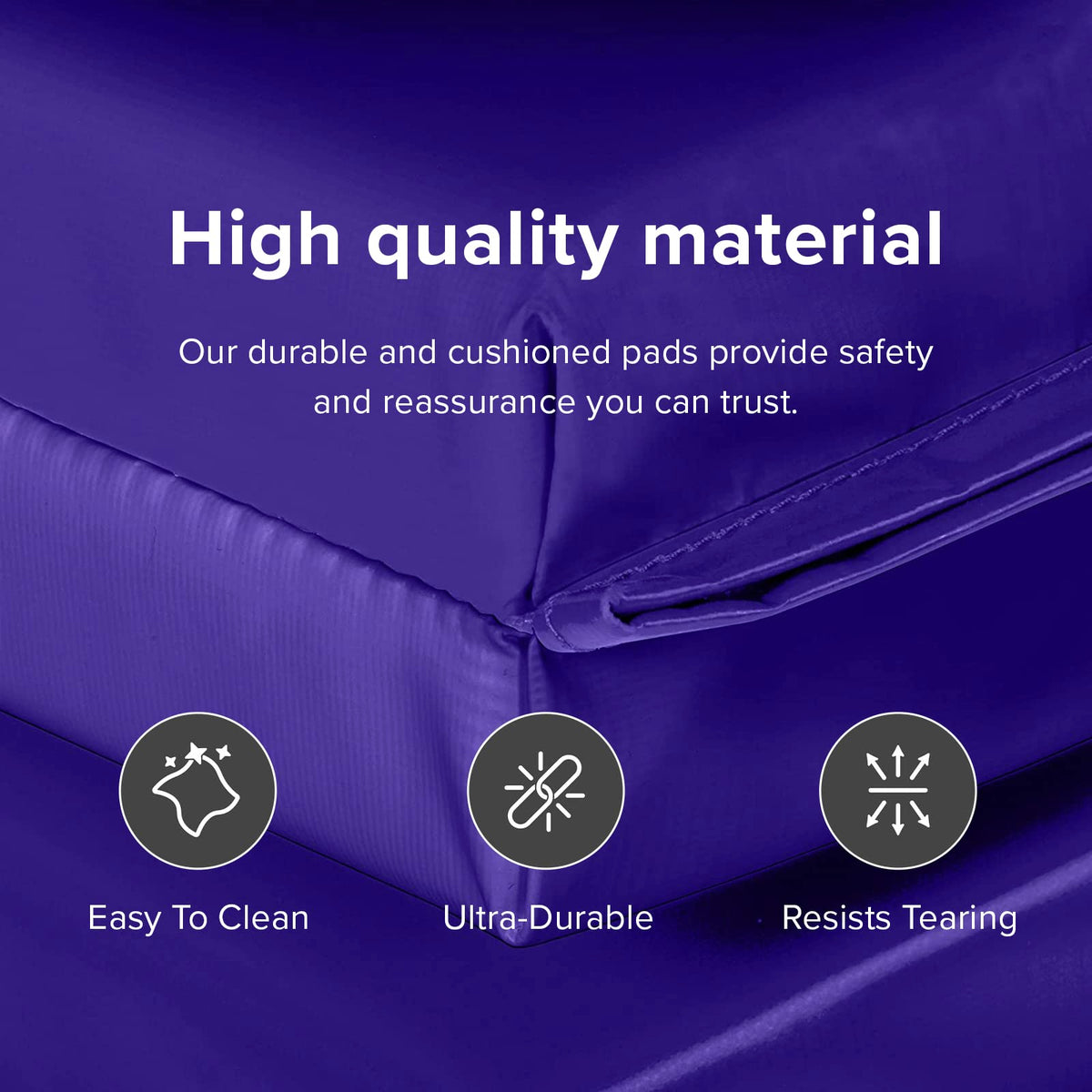 We Sell Mats Folding Exercise Mat - 2" Thick X-Large 4x8'
