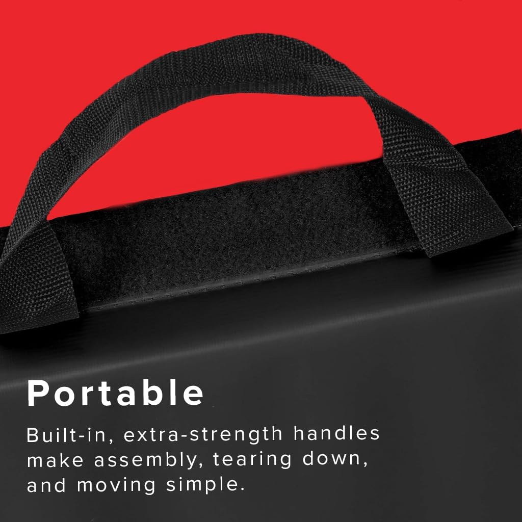 We Sell Mats - 4 ft x 6 ft x 2 - Personal Fitness & Exercise Mat for Home Workout - Lightweight and Folds for Carrying â All Purpose Gym Mat â Thick Mat for Yoga, Pilates, Stretches, Floor Exercises