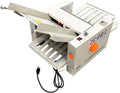 110V Folding Paper Machine with 2 Trays, Max Speed 262ft/min