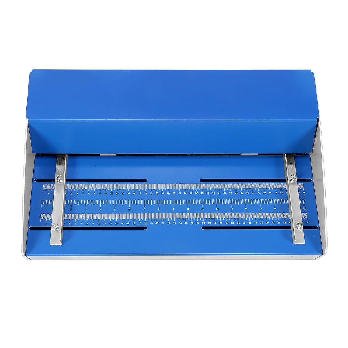 3-in-1 Electric Paper Folder Machine with Scale Ruler Business Card Cutter 460mm 110V for Photos Documents Menus Envelopes Note