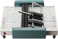 A3 Folding Binding Machine Manual Paper Booklet Folder 110V Booklet Making Machine Folding Staple Book Binding Machine Pamphlet Stapler for Printing Factories and Schools