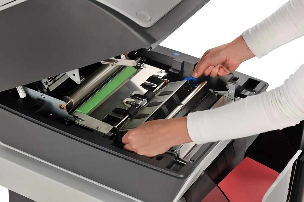 Intimus A0111771 Model TSI-2.5 S Folder Inserter; 5" Color Touch Screen Control Panel; Compact; Quiet Operation; Automatically Folds, Inserts and Seals Up to 4,000 Envelopes per Month