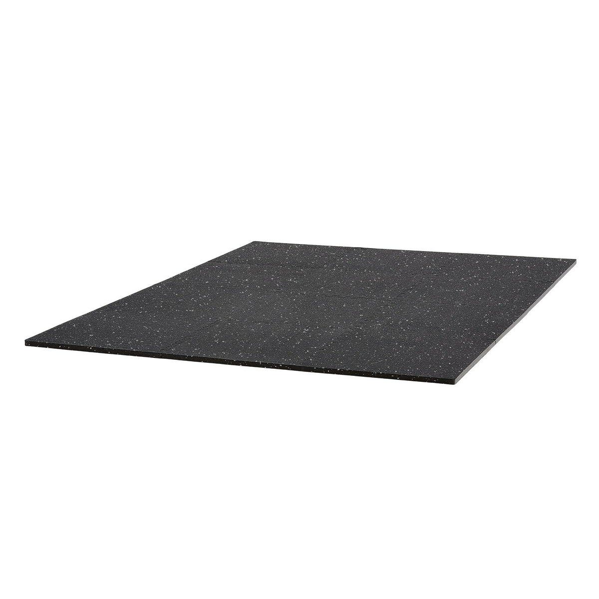 VEVOR 0.56Inch 48sq.ft 12 Tiles Gym Flooring for Home Gym, Rubber Top with High Density EVA Foam, 25 x 25In Gym Floor Exercise Equipment Mats, Interlocking Gym Mats, Puzzle Workout Mats, Black & Gray