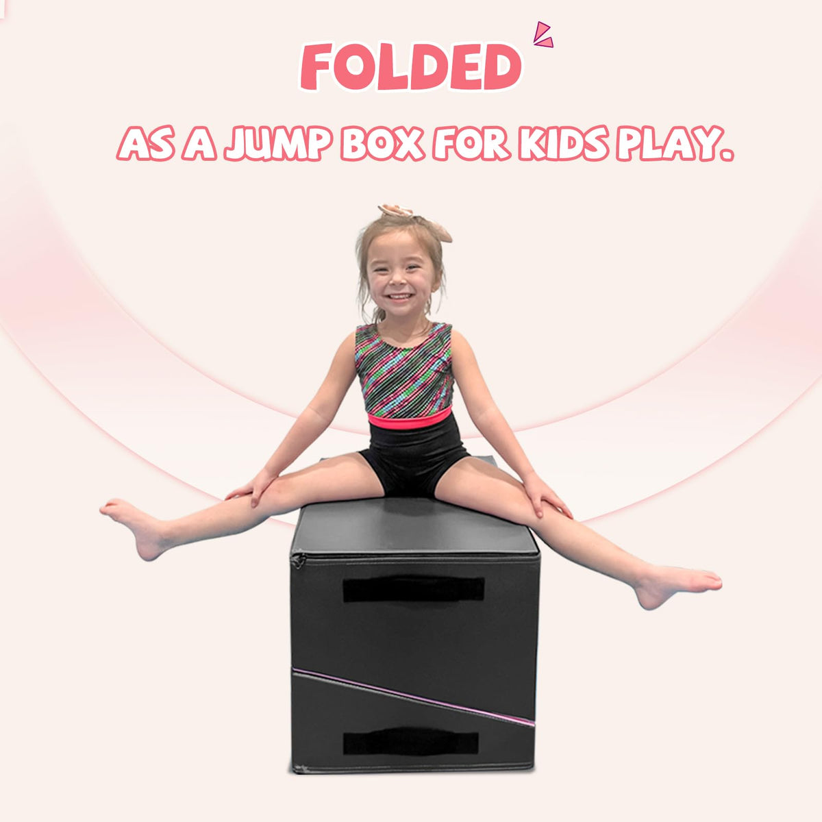 Kangaroo Hoppers Gymnastics Cheese Wedge Mat for Kids Ages 1-12