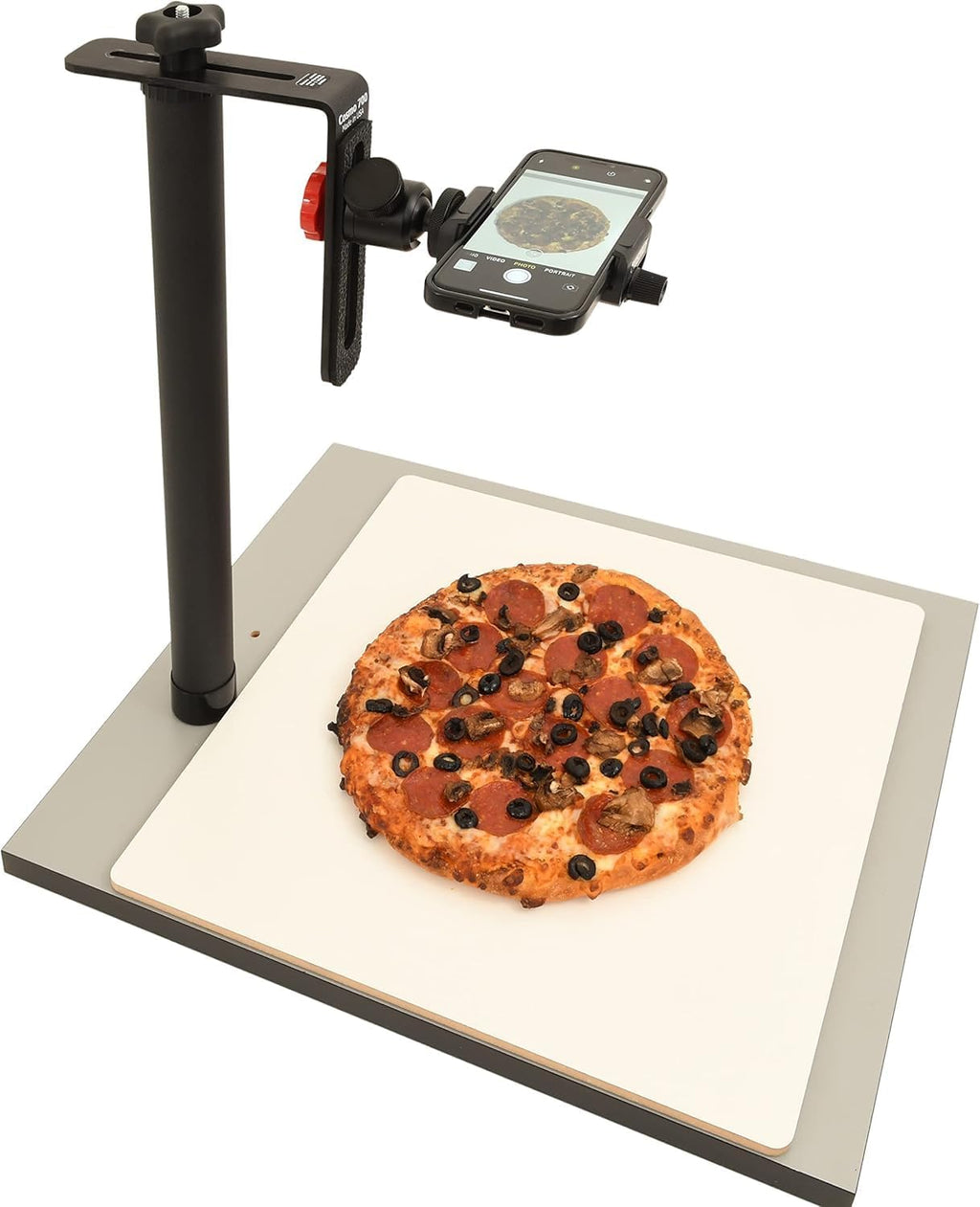 Cosmo Mini 700 Copy Stand, Stand for Your Smartphone or Compact Cameras to Digitize Large Pictures, Documents, Food Plates and 3D Objects with a Large Floating Mag. Board, Made in USA
