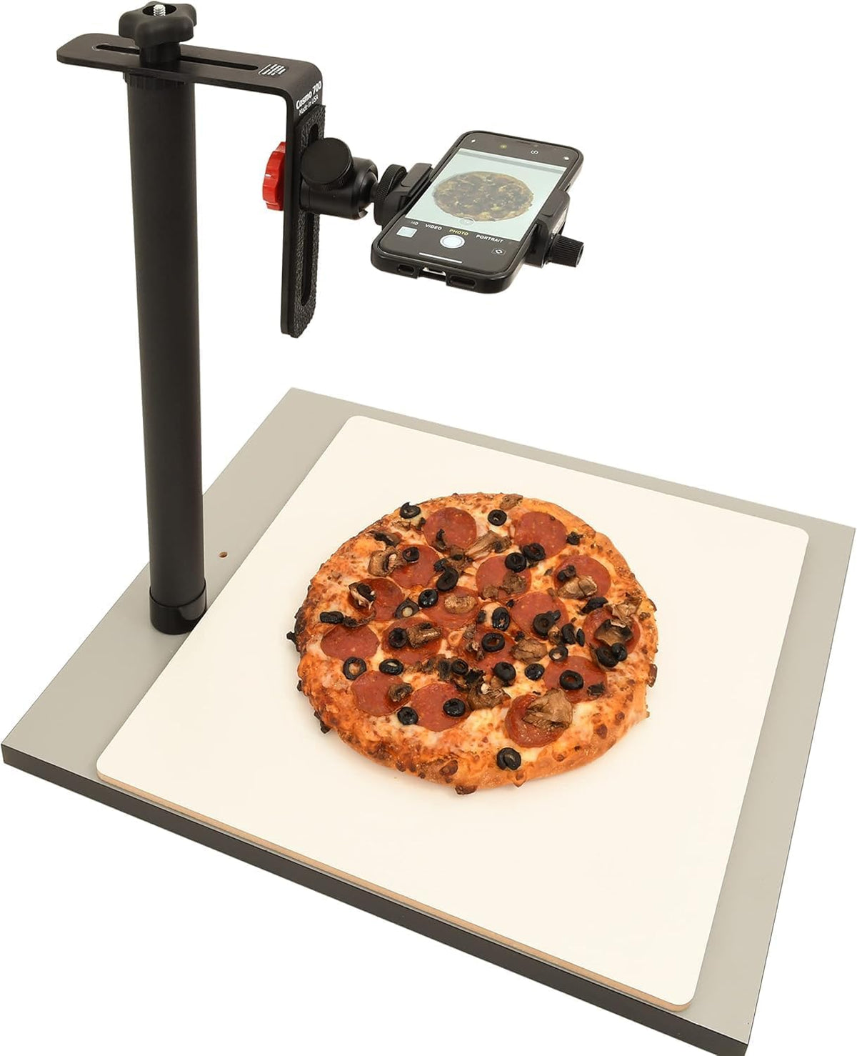 Cosmo Mini 700 Copy Stand, Stand for Your Smartphone or Compact Cameras to Digitize Large Pictures, Documents, Food Plates and 3D Objects with a Large Floating Mag. Board, Made in USA