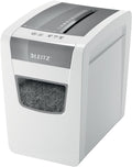 Leitz IQ Paper Shredder, Cross Cut, 10 Sheet, 6 Gallon Bin, P4 Security, Slim, Anti-Jam, Home Office (170004)