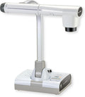 Elmo 1380 Model TT-12G Interactive Document Camera, 4K Ultra HD, 12MP Sensor, Built-in Mic, Multi-Angle Flexible Arm, HDMI/USB/VGA, 192x Zoom, for Classroom Distance Learning, Replaced 1379 TT-12W