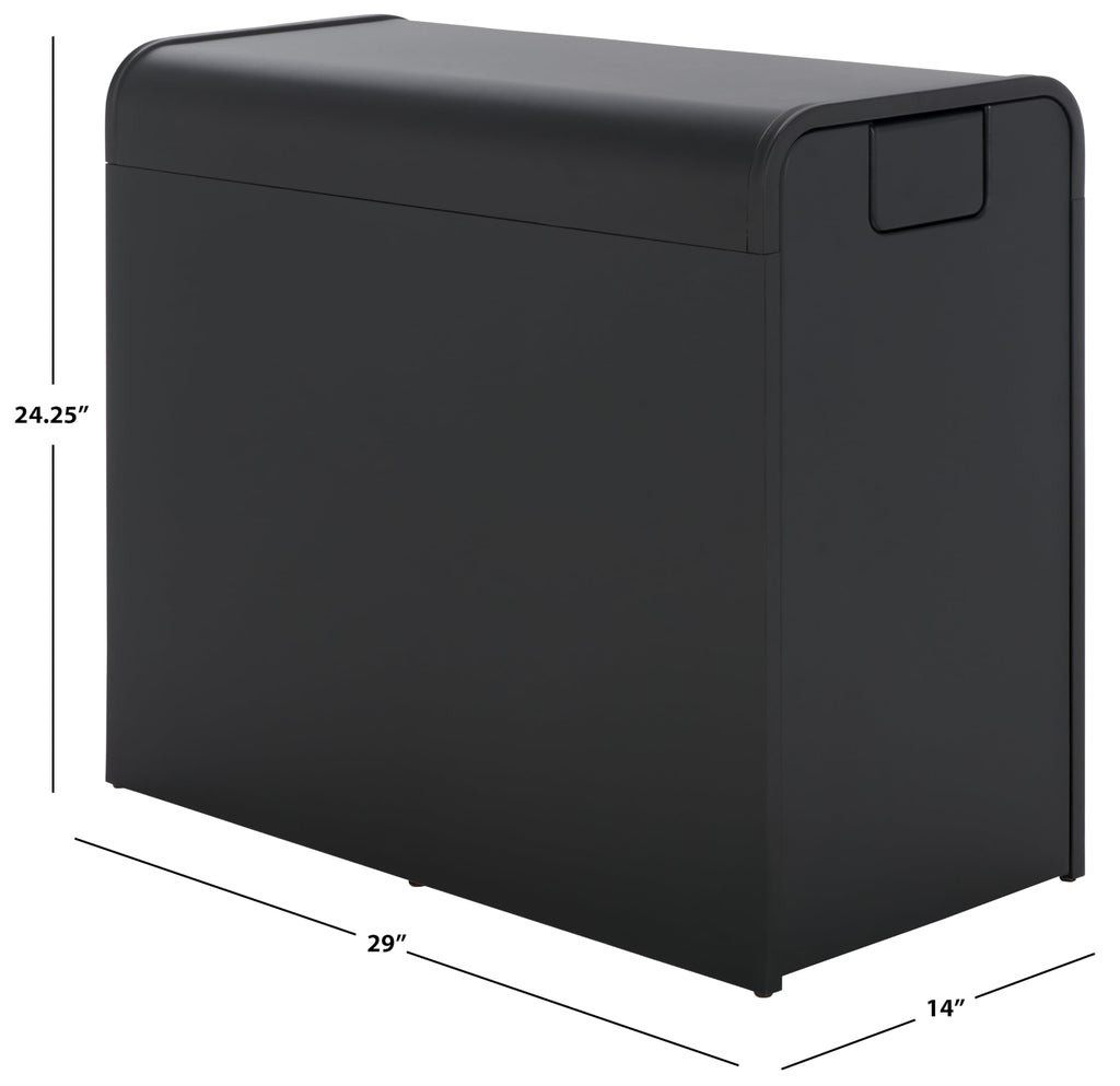 SEI Furniture - Sidekick Sport Equipment Rolling Rack - Transitional Design, Metal and Wood - Ideal for Bedroom, Living Room (HZ0123)