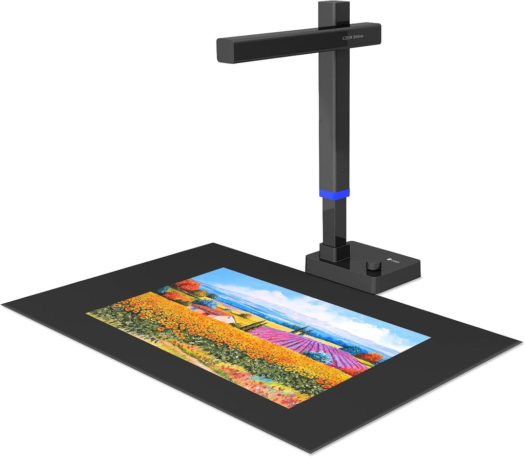 CZUR Shine Ultra Pro Portable 24MP Document Scanner, USB Document Camera