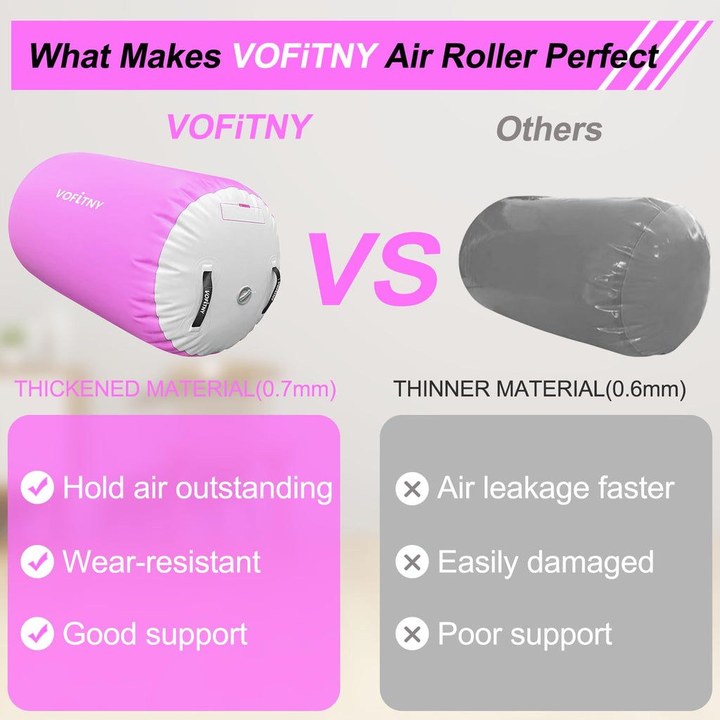 VOFiTNY Gymnastics Air Barrel Tumbling Equipment Back Handspring Trainer