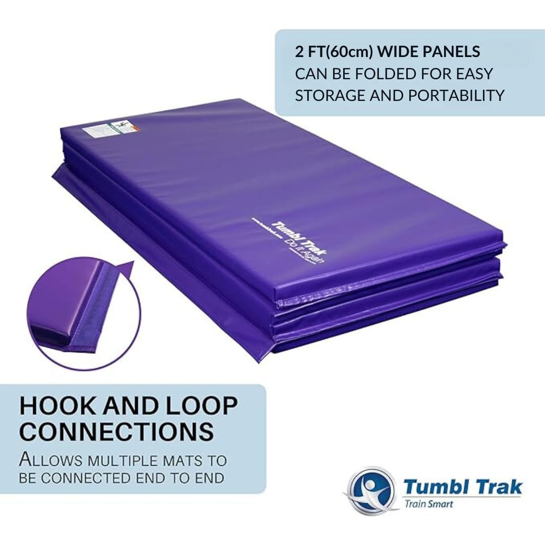 Tumbl Trak Gymnastics Folding Tumbling Panel Mat