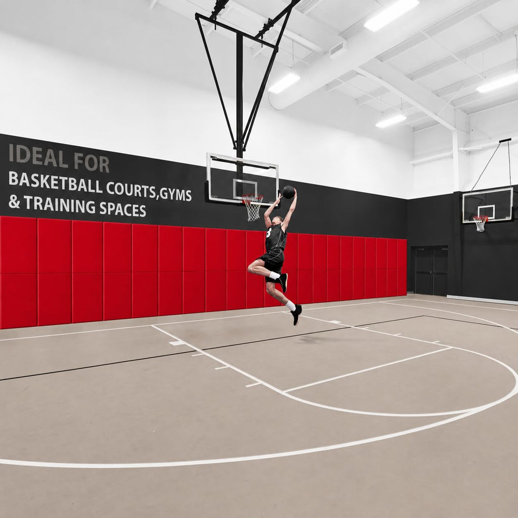 DXM SPORTS Wall Padding for Gym, Basketball Court, Garage and Basement â Durable Waterproof Wall Pad for Safety