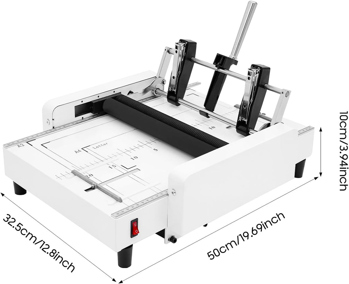 A3 Booklet Maker, Paper Folding Machine, Binding & Folding Machine