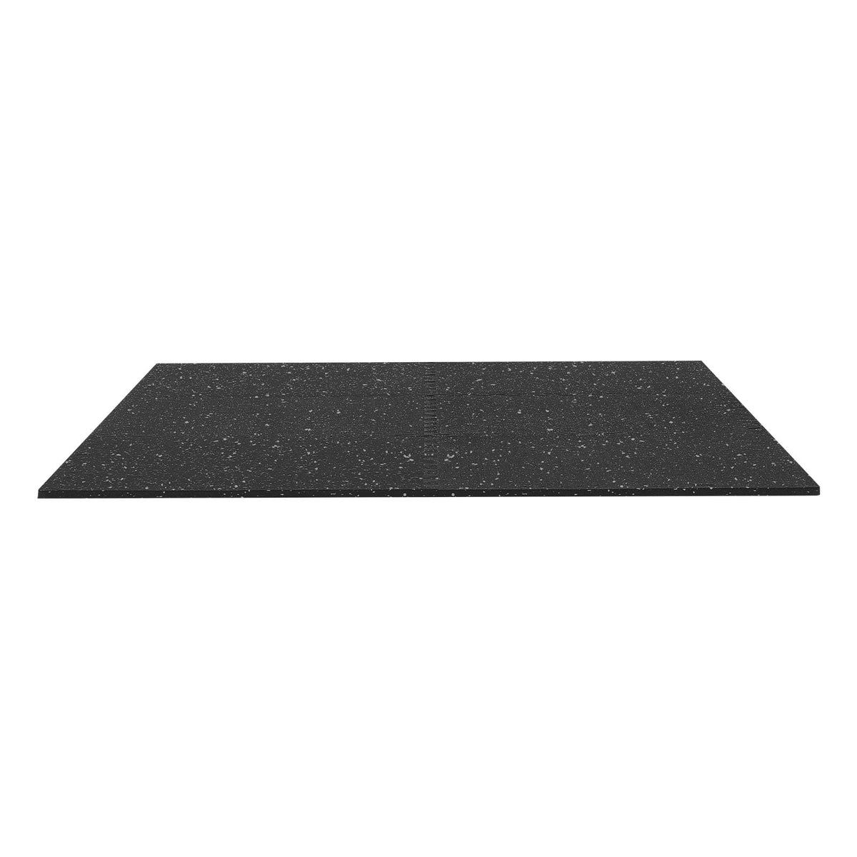 VEVOR 0.56Inch 96sq.ft 24 Tiles Gym Flooring for Home Gym, Rubber Top with High Density EVA Foam, 24 x 24In Gym Floor Exercise Equipment Mats, Interlocking Gym Mats, Puzzle Workout Mats, Black & Gray