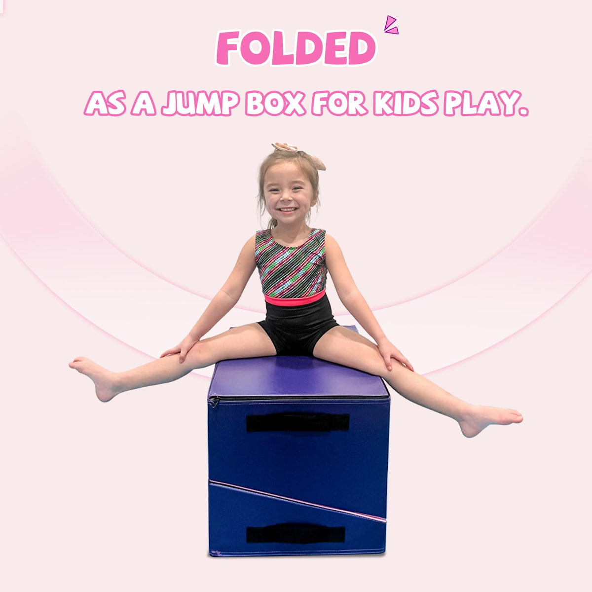 Kangaroo Hoppers Gymnastics Cheese Wedge Mat for Kids Ages 1-12