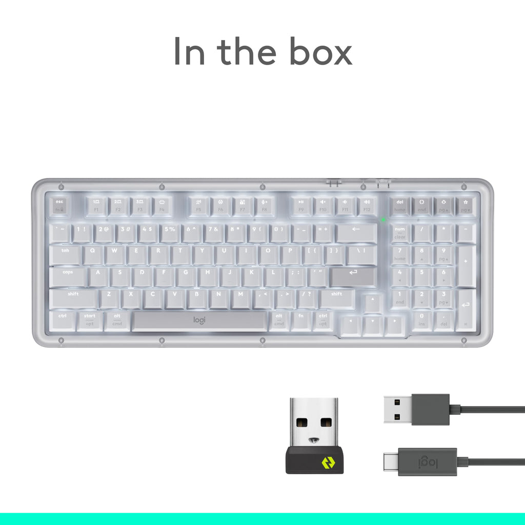 Logitech Alto Keys K98M Wireless Mechanical Gasket Keyboard - Graphite