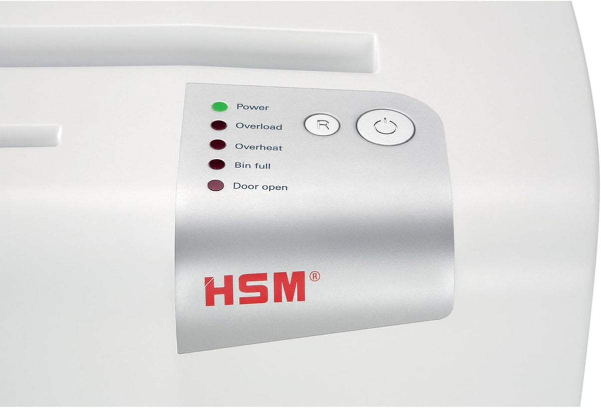 HSM shredstar X14 Cross-Cut Shredder; Shreds Up to 14 Sheets; 6.1-Gallon Capacity Shredder White | HSM1057W