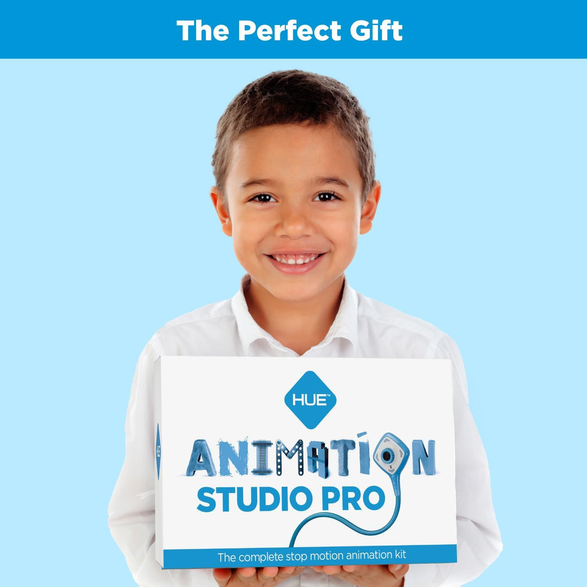 HUE Animation Studio Pro: Stop Motion Kit for Windows/macOS, Black