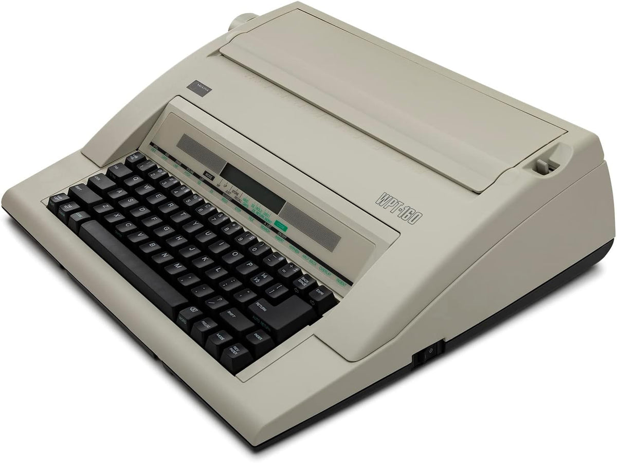 Nakajima WPT-160 Electronic Portable Typewriter Bundle