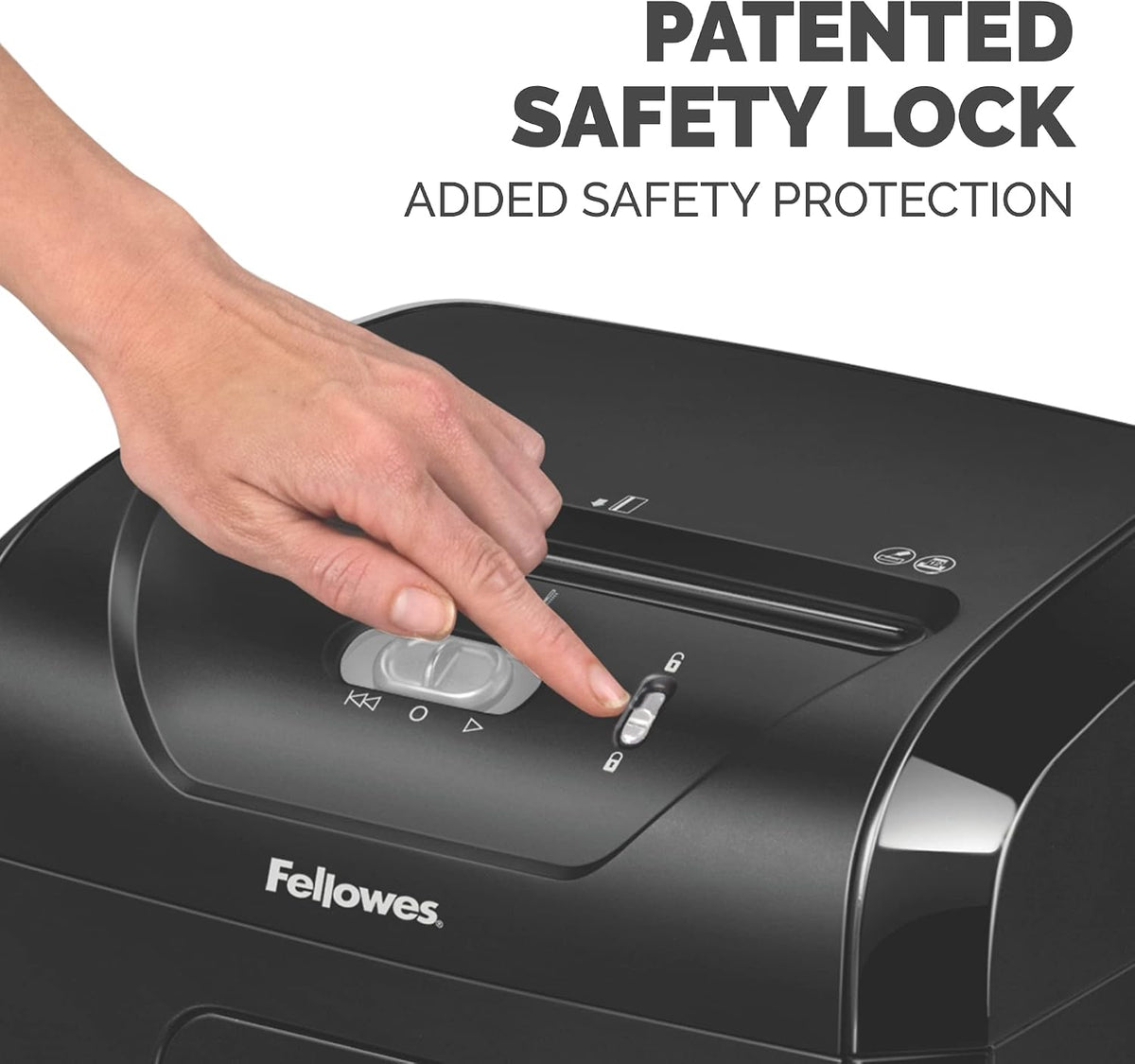 Fellowes 14-Sheet Cross-Cut Paper Shredder Bundle