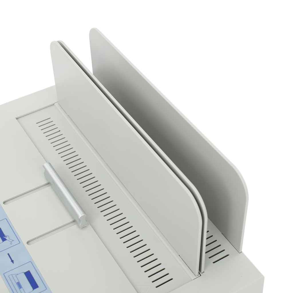 A3 Folding Binding Machine, 2-in-1 Paper Folder Machine 60W Letter Folding Machine Book Printing Machine Booklet Maker About 200-300 Books/H Max. Binding 20 Sheets with Visible Panel