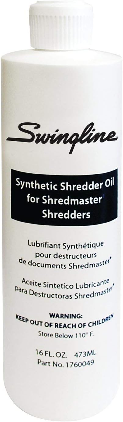 Swingline Shredder Oil Two Pack, 16 oz.473ml Bottles, 2 Pack (1760049CS)