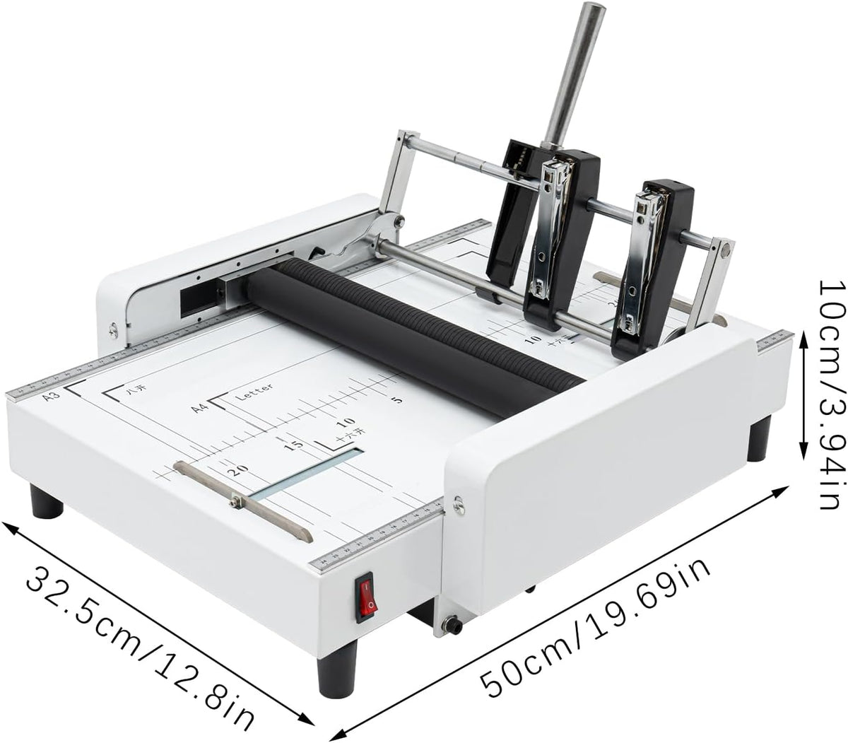 Desktop A3 Booklet Maker, Automatic Paper Folding & Stapling Machine