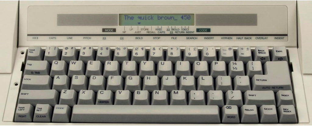 ROYAL 69147T Scriptor II Typewriter, White