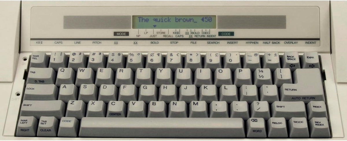 ROYAL 69147T Scriptor II Typewriter, White