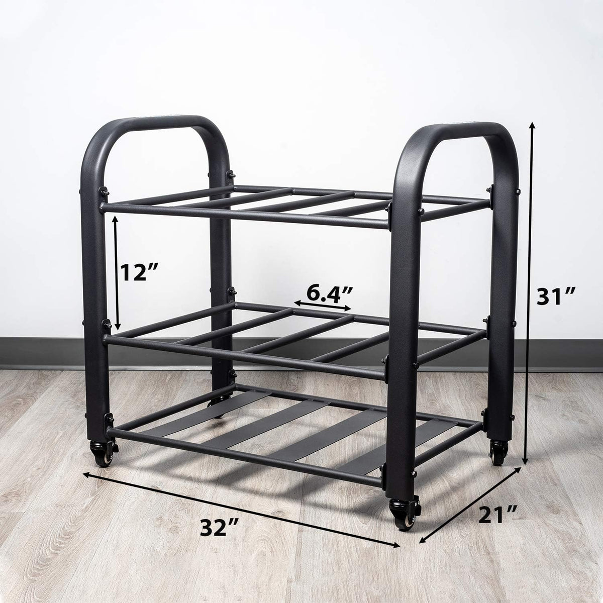 Synergee Yoga Mat Storage Rack â Storage Cart for Yoga Mats, Foam Rollers & Mobility Equipment. Perfect for Yoga Studio or Commercial Gym.