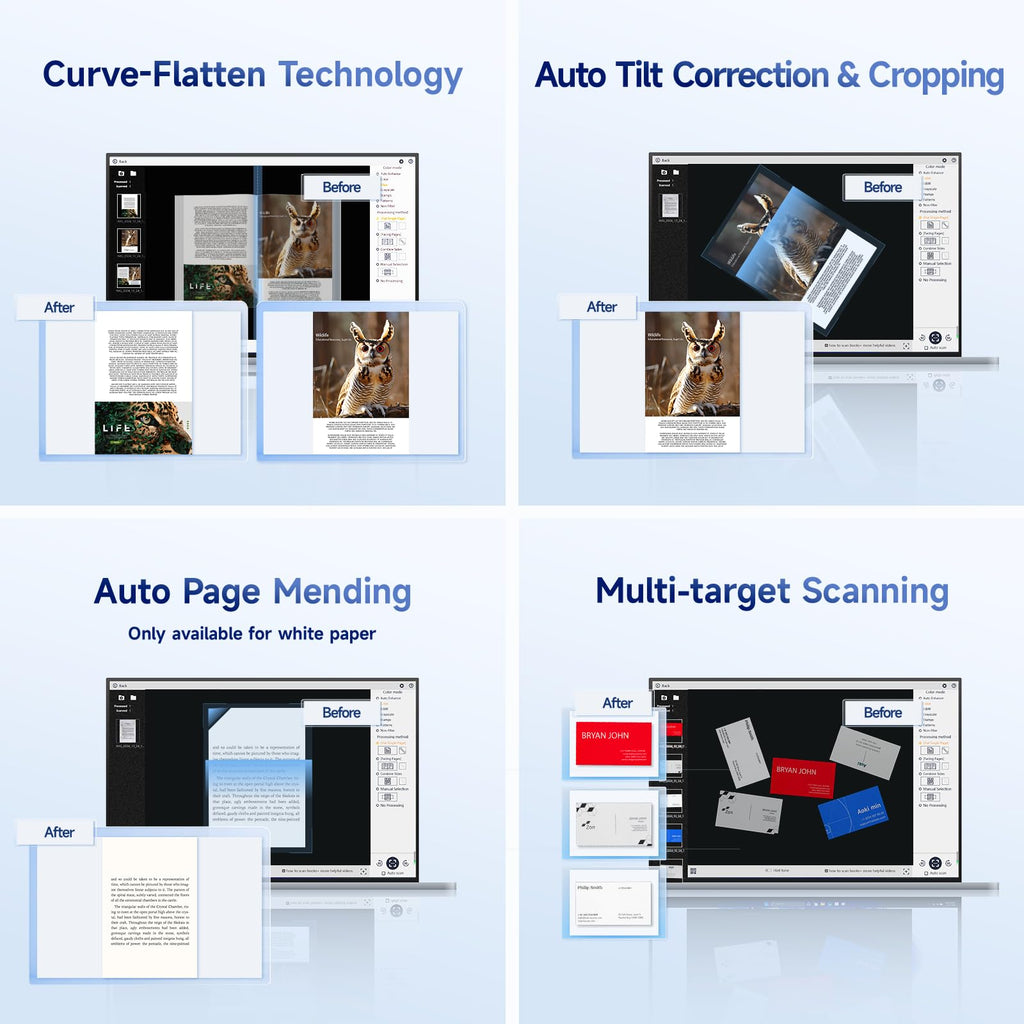 CZUR Shine800A3 Pro 8MP A3&A4 Document Scanner