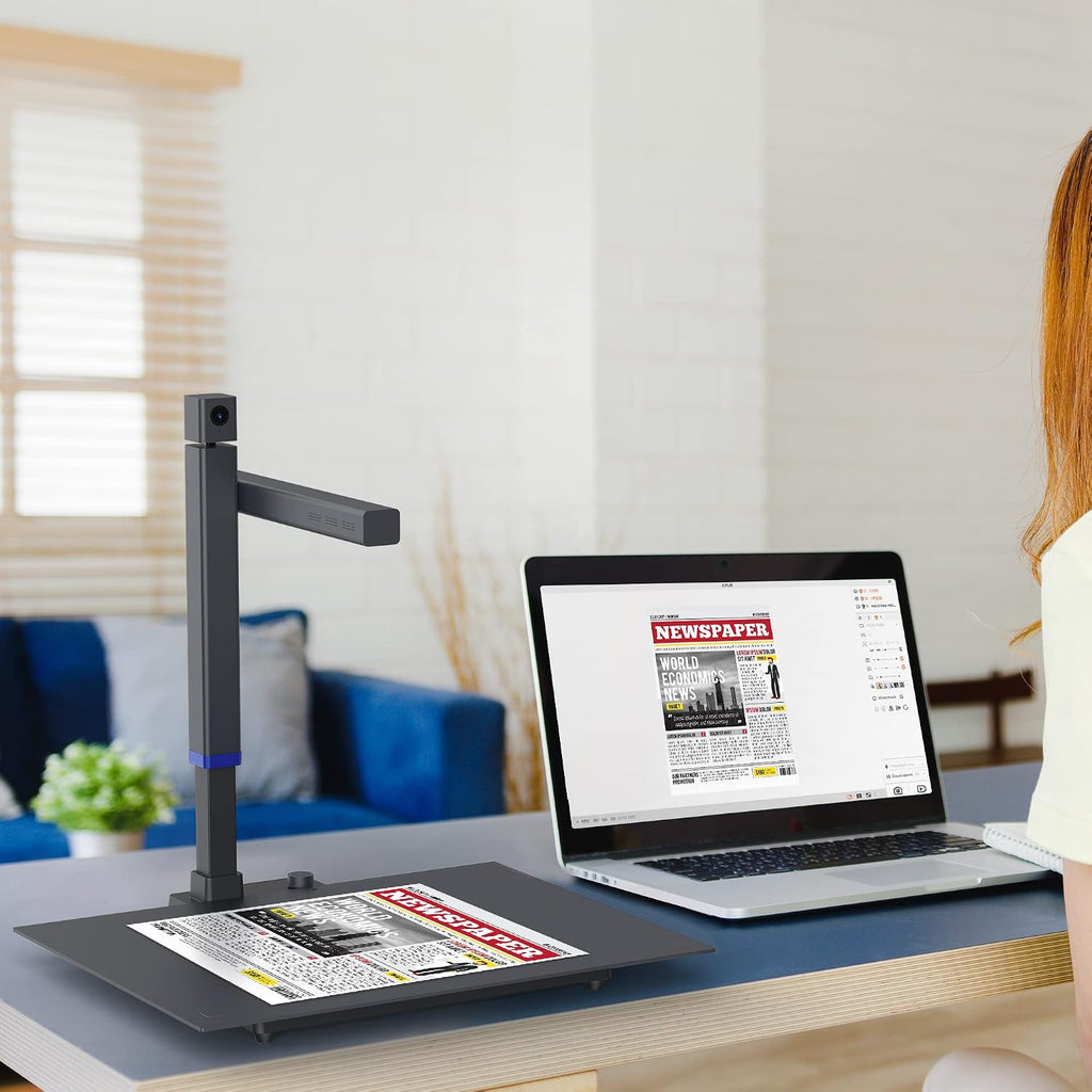 CZUR Shine Surface Pro 16MP Book & Document Scanner