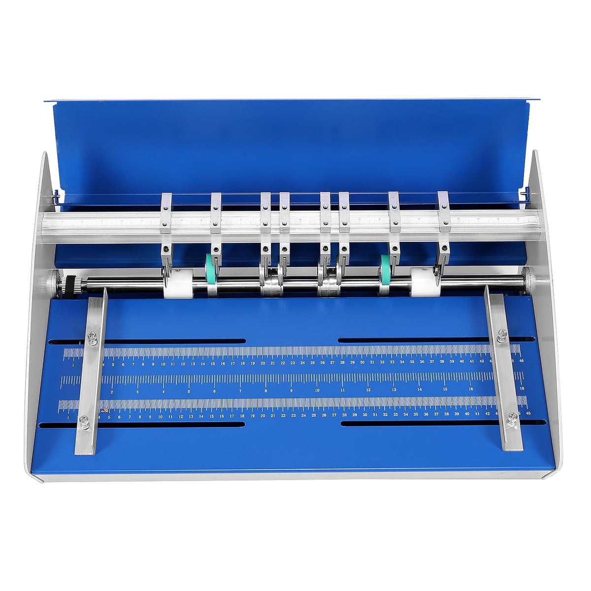 Electric Creasing Folding Machine 3-in-1 110V 460mm with Scale Ruler