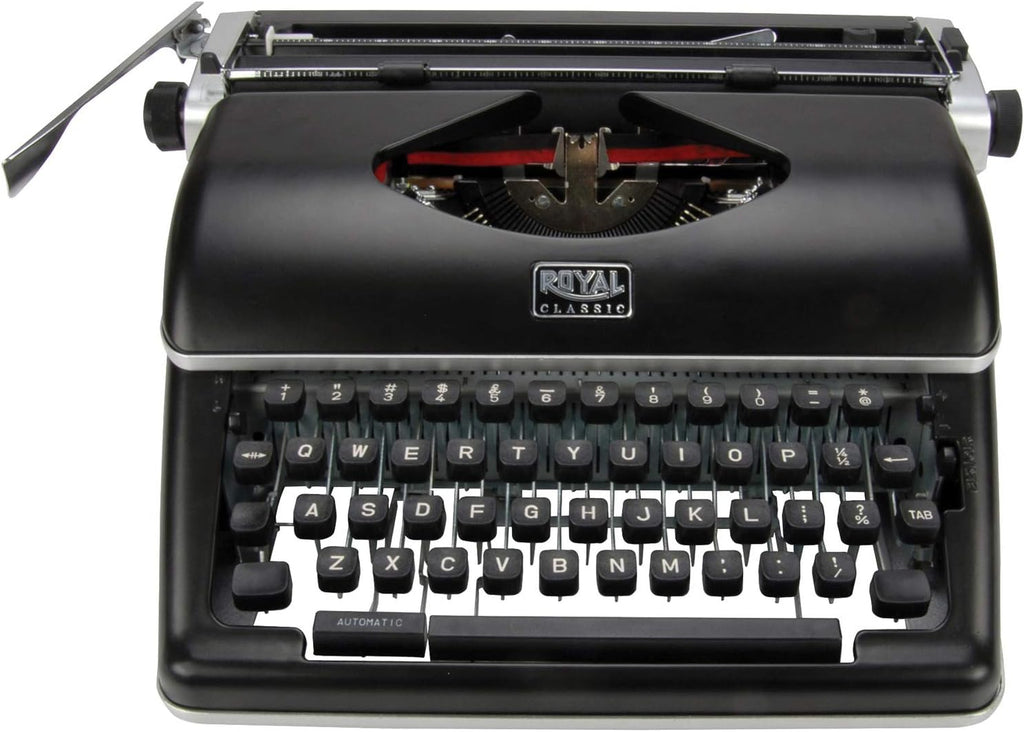 Royal Consumer Information Products Classic Retro Manual Typewriter (Black), Model Number: 79104P