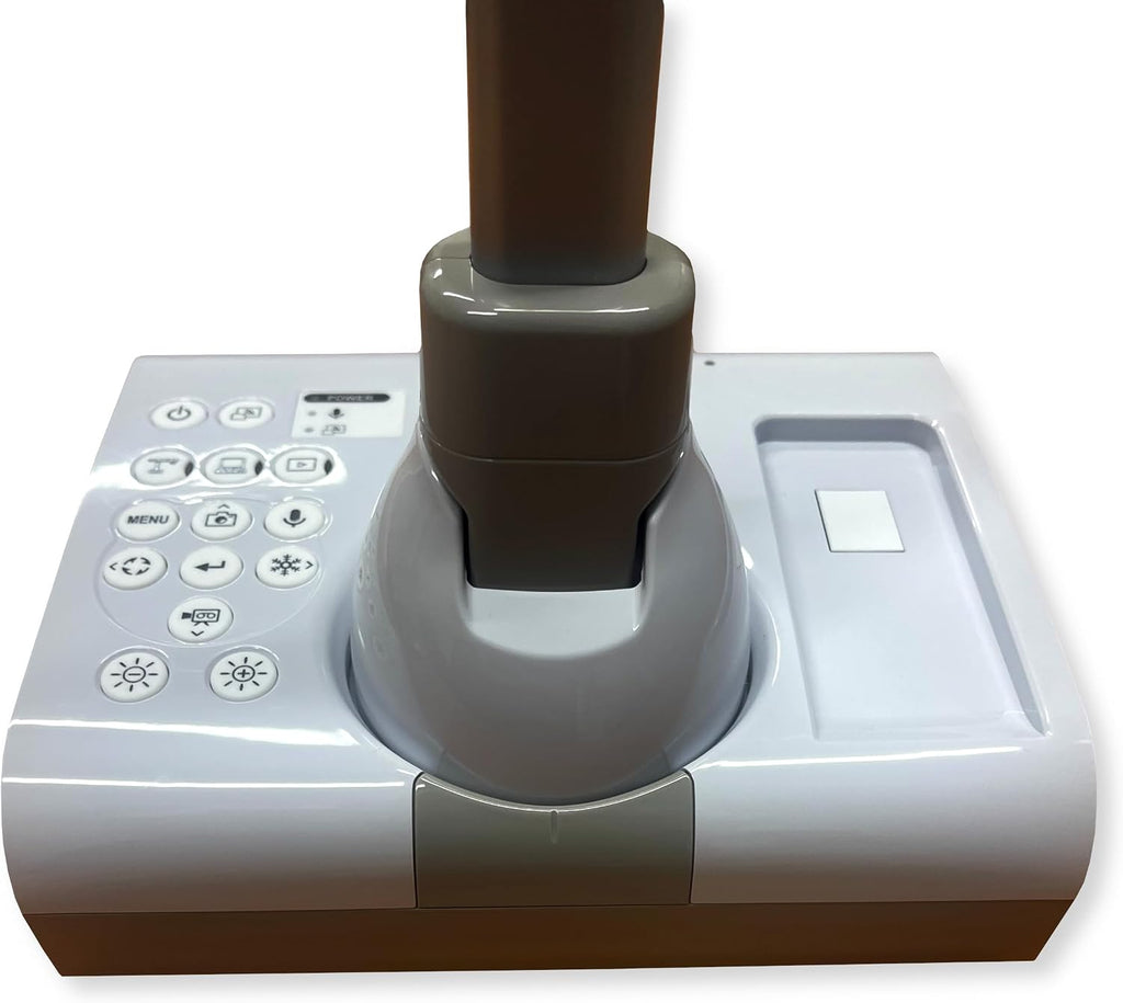 Elmo 1380 Model TT-12G Interactive Document Camera, 4K Ultra HD, 12MP Sensor, Built-in Mic, Multi-Angle Flexible Arm, HDMI/USB/VGA, 192x Zoom, for Classroom Distance Learning, Replaced 1379 TT-12W