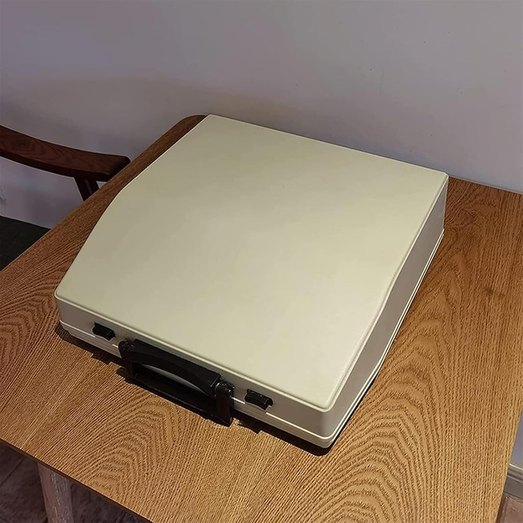 Traditional Nostalgia Portable and Easy to Useretro Manual Typewriter, Classic Old Fashioned Mechanical English Typewriter for Writers, Collect Gifts (A)