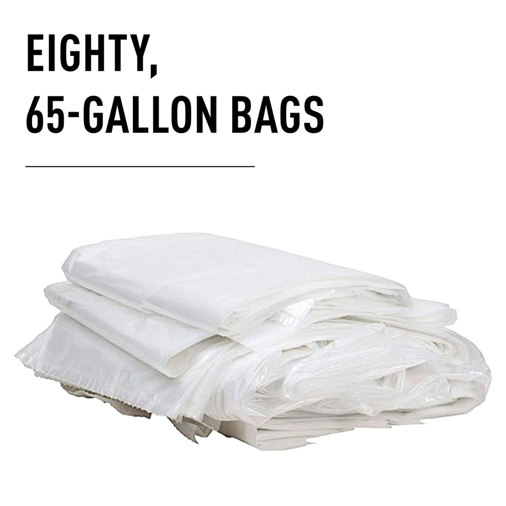 IDEAL AC0920H Shredder Bags â 20â x 47â Case of 80, Gusseted, 40-Gallon Capacity, Heavy-Duty Bags for IDEAL Shredder Models 2503, 2604, and 3104.
