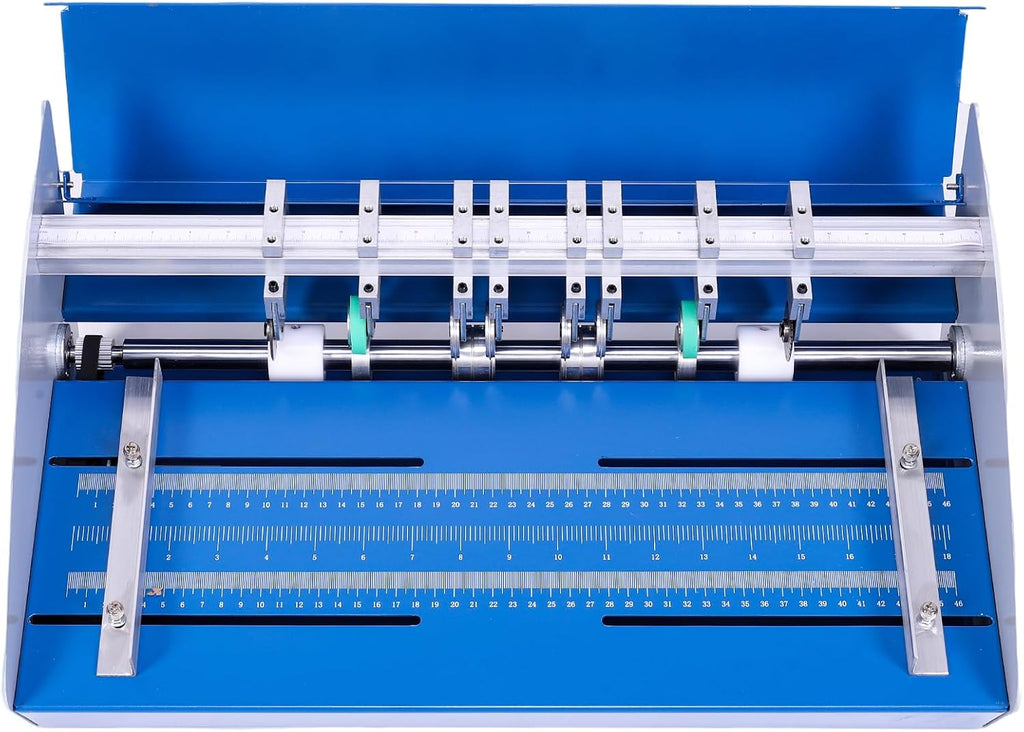 3 in 1 Electric Paper Creasing Scoring Perforating Machine Heavy Duty 460mm