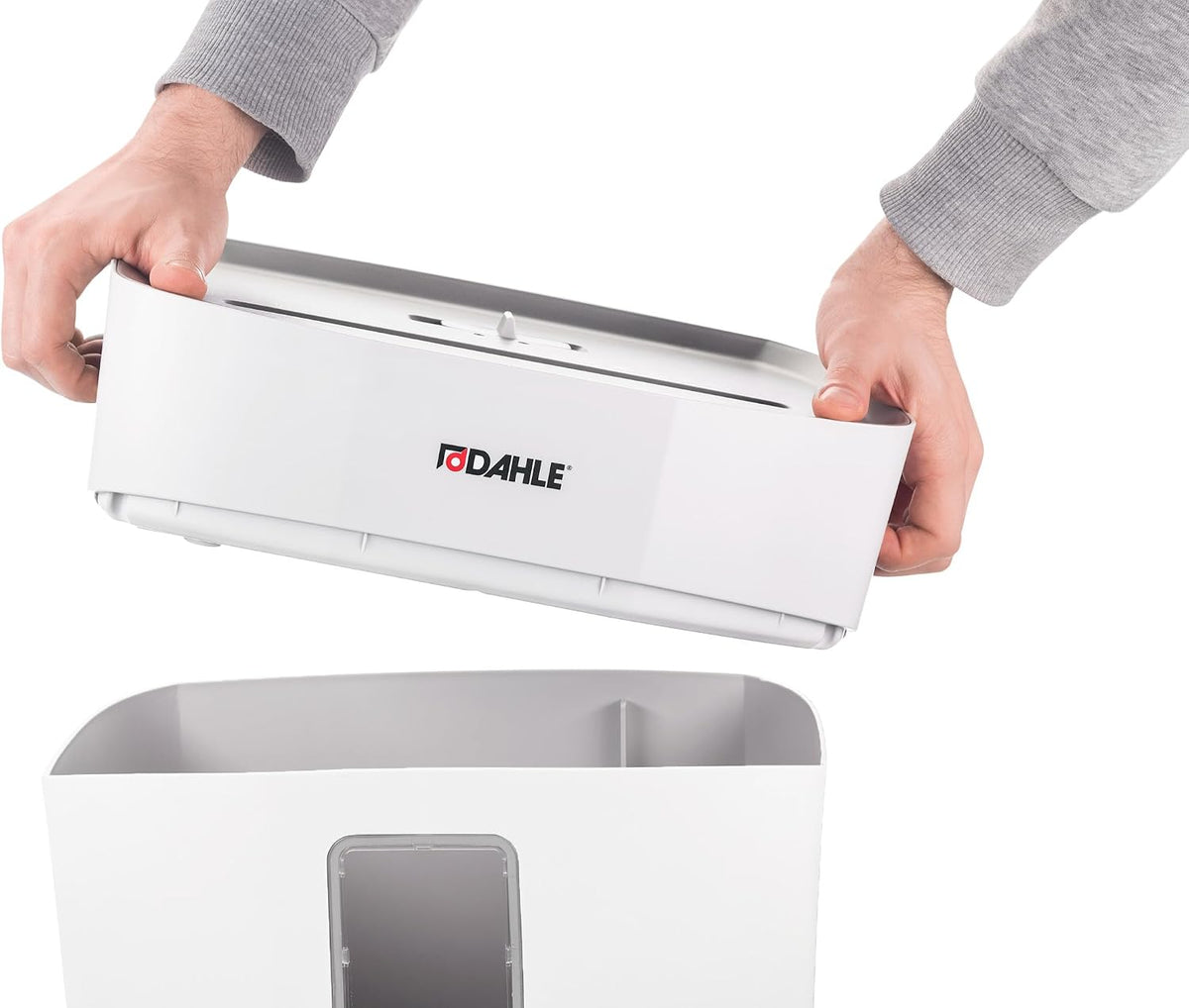 Dahle PaperSAFE PS 100 Paper Shredder, Oil Free, Jam Protection, Security Level P-4, 5 Sheet Max, Shreds Staples, Paper Clips & Credit Cards